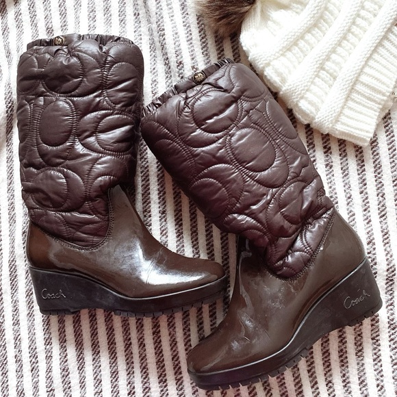 Coach Cantina puffer boots - Picture 8 of 10